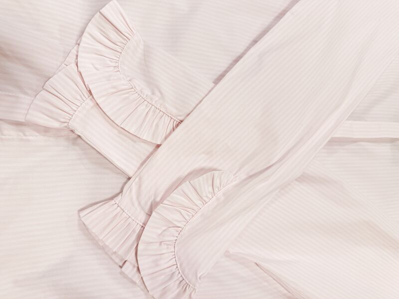 Mattie Flip Stripe Shirt, Ballet slipper