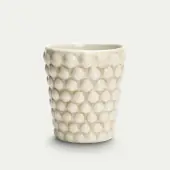 Bubbles mug 8cm, sand