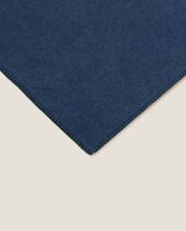 Soft cotton throw 160x200, blue