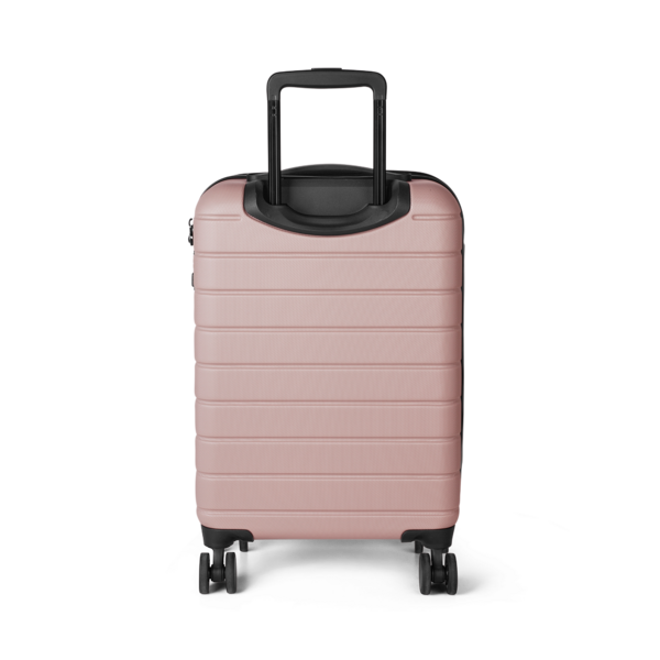 Day LHR 20" Suitcase logo, cloud rose