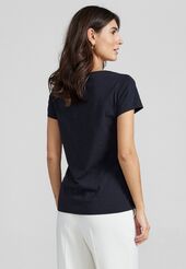 Arden organic tee, black