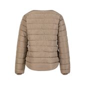 Asta quilted slim jacket, sand