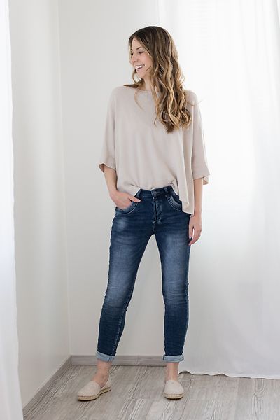 Piro Jeans, blue super stretch