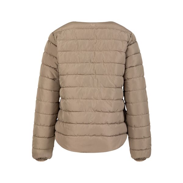 Asta quilted slim jacket, sand