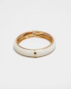 Adele bracelet, off white with gold