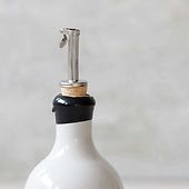 Pourer, stainless steel