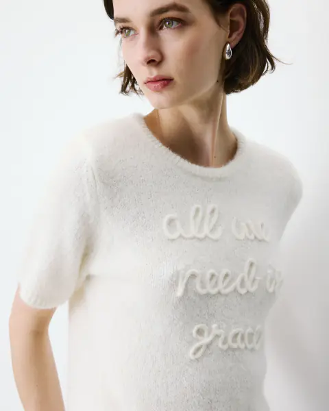 Austyn knit, ivoire