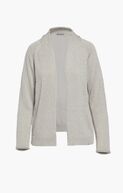 Olive cardigan lurex, kit