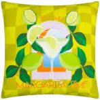 Margarita outdoor cushion 43x43, lime