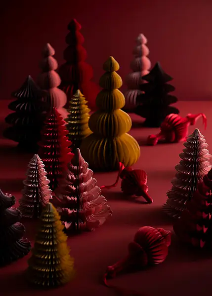 Honeycomb tree wispwood 26cm, ruby