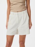 Sega ramie shorts, off white