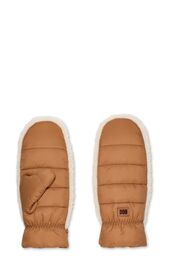 UGGfluff mitten, chestnut