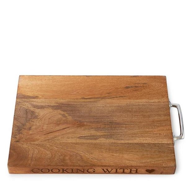 Cooking with love cutting board