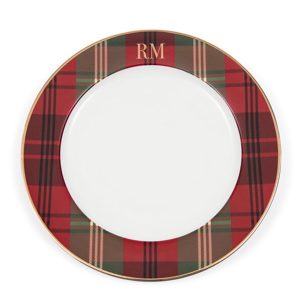Classic tartan breakfast plate