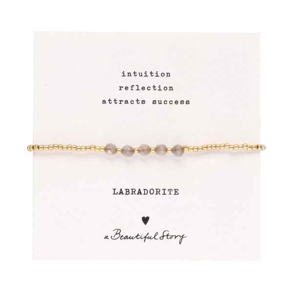 Essential labradorite bracelet
