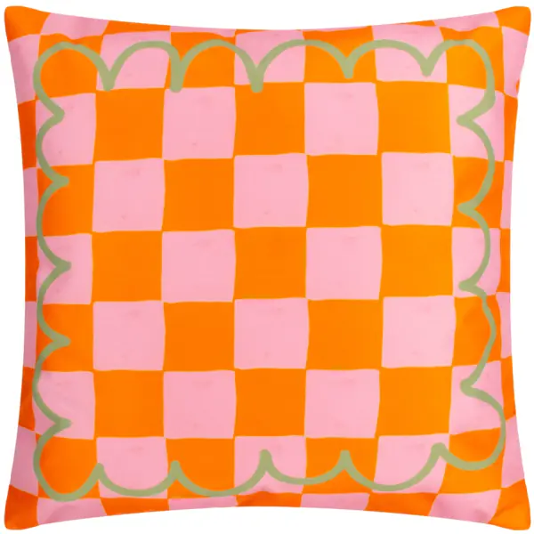 Oranges outdoor cushion 43x43, orange
