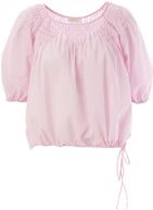 Heather blouse, pallet pink