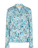 Leta viva shirt, blue aster
