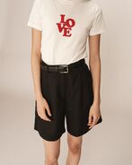 Pastel shorts, noir