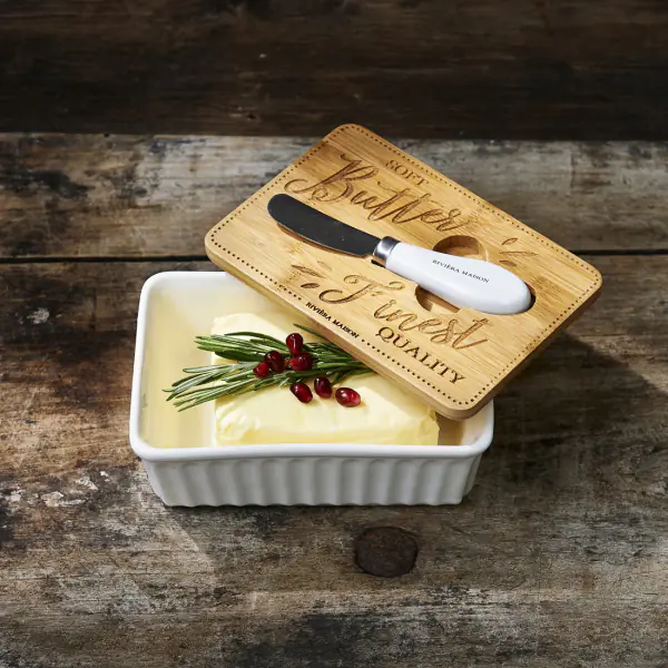 Finest quality butter dish