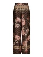 Lunet botanical border pants, black