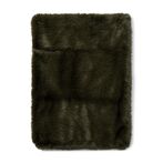 Bromont faux fur throw 180x130