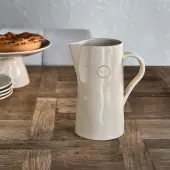 Portofino jug, flax