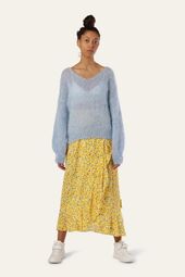 Milana mohair knit, light blue