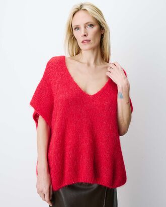 Atticus knit, rouge