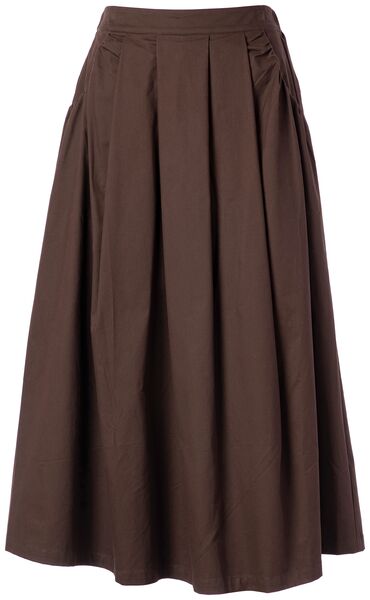 Provence skirt, dark brown