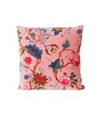 Samettityyny 50x50, vaaleanpunainen