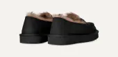 Ellis nubuck loafer, black