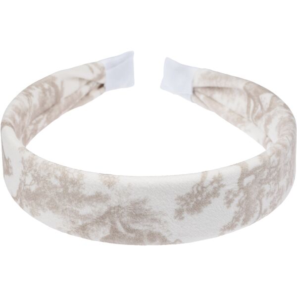Velvet hair band, sand savannah pattern