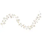 Beaded garland 90cm, clio champagne