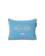 Seaside small pillow 30x40, blue/beige