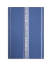 Icons cotton jacquard star kitchen towel, blue/white