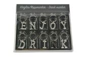 Enjoy drink -lasimerkit, hopea