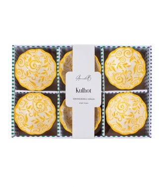 Kulhosetti 6kpl, keltainen