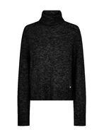 Aidy thora rollneck knit, black