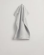 Organic premium towel 30x50, heather grey