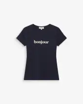 Vigee t-shirt, marine