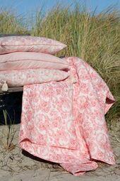 Aix pillowcase with paisley pattern 35x50, rose/white