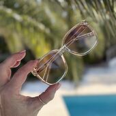 Sunglasses, nude