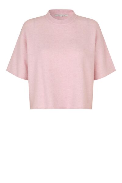 Gabby knit o-neck, pale lilac