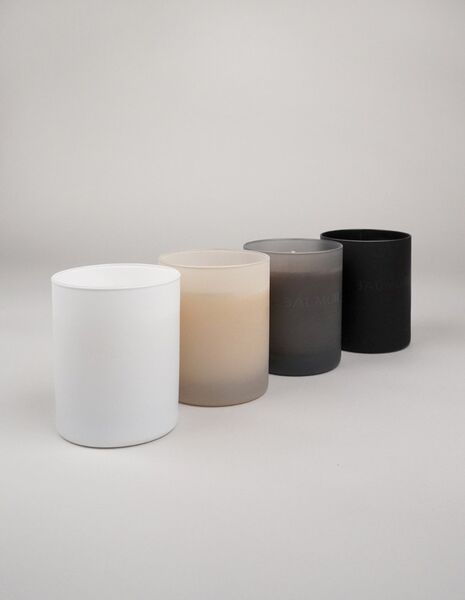 Como matt scented candle, black