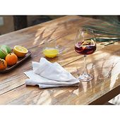 Sisilia linen napkin, optical white
