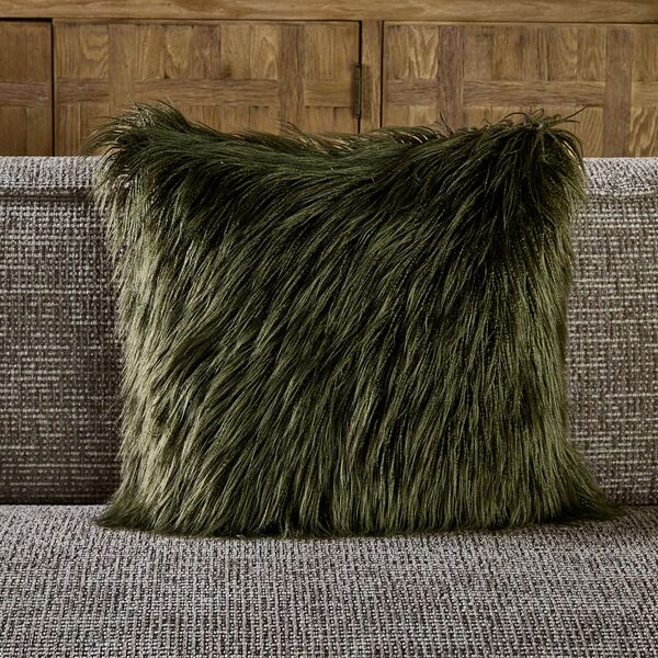 Lindos faux fur pillow cover 50x50