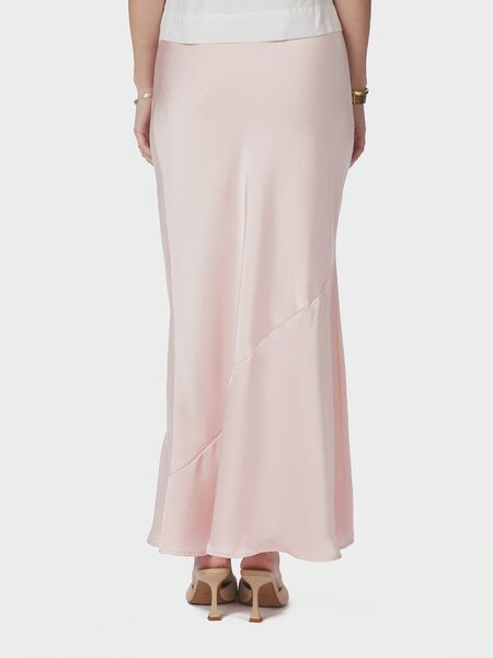 Ninad sateen skirt, light pink