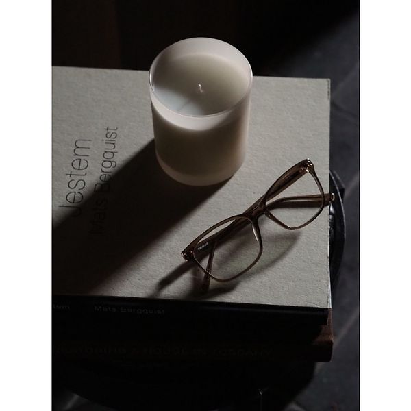 Como matt scented candle, sand