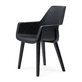 Amsterdam city, back black, leg black